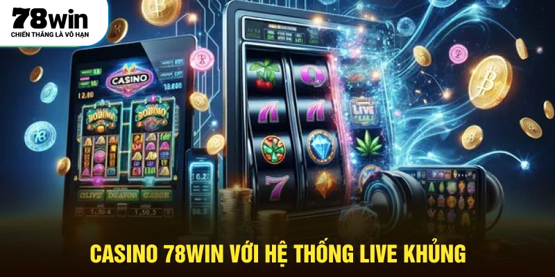 Casino 78WIN với hệ thống live khủng